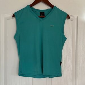 Nike Women's Aqua V-Neck Tank Top
